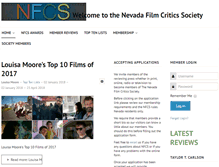 Tablet Screenshot of nevadafilmcriticssociety.org